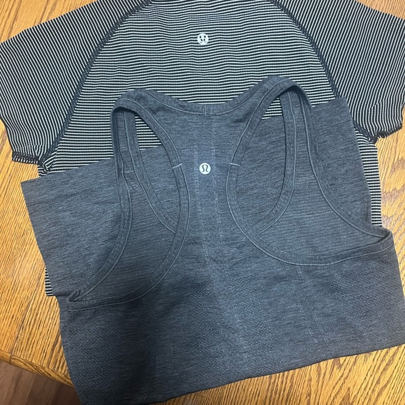lululemon athletica Tops - Lululemon Size 6 working out shirts